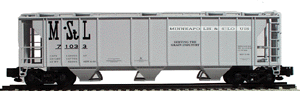 PS2 3-Bay Covered Hopper -- Minneaplois & St. Louis #2 (NASG)