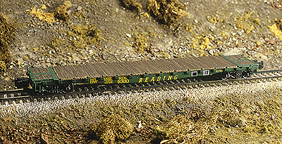 53' 6" Flatcar -- Reading #1