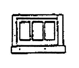 Steel Sash Three Light Basement Windows