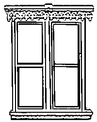 Double Double-Hung Two-Lite Ornate Windows
