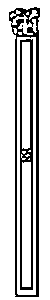 11' Tall Post w/carved Top