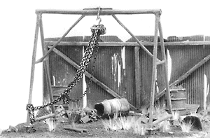 Miniature Tools -- Portable "A" Frame Hoist