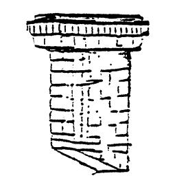 Brick Chimney -- With Taper
