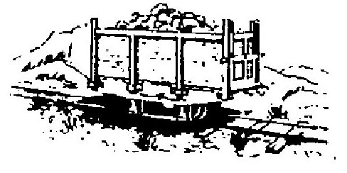 Construction Equipment -- Wood Mine Car