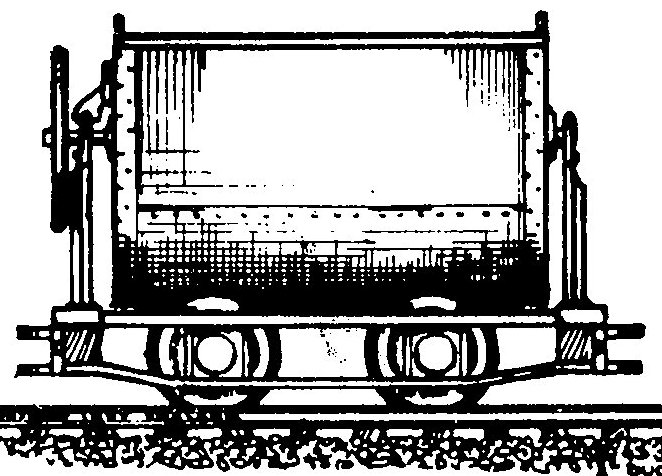 Construction Equipment -- Side Dump Mining car