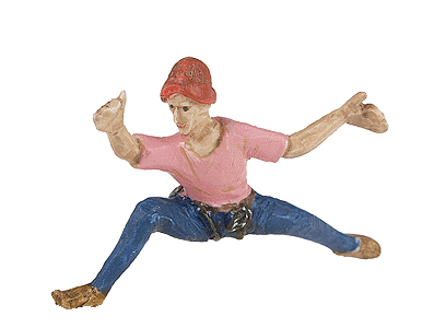 Technical Rock Climbers -- Bruce "The Rising Son"