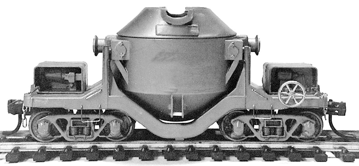 Pollack 75-Ton Hot Metal Car - Kit -- Undecorated-2