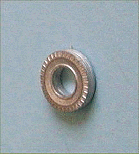 Boat Parts (Unpainted White Metal Casting) -- Old Tires ("Fenders" to Protect Hull Sides) pkg(6)