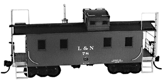 Caboose wood L&N