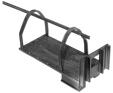 18' Flat Bed Body with Crane