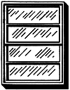 Windows -- Double Hung Structure 4 Pane