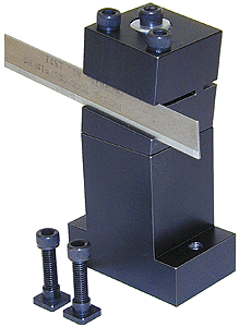 Lathe Tool -- Cutoff Tool Riser Block