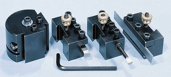 Tool -- Quick Change Toolpost w/ 3 Tool Holders