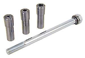 Mill Collet Set -- 1/8", 3/16", 1/4"