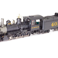 Blackstone Models Steam Class 70 2-8-0 Consolidation - Sound & DCC Equipped -- Denver & Rio Grande #401 (Late 1910s, Number on Tender, D&RG on Cab)