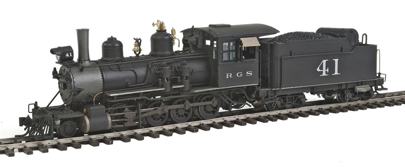 Blackstone Models Steam C-19 2-8-0 Consolidation - Sound & DCC Equipped -- Rio Grande Southern #41 (Weathered, Number on Tender)
