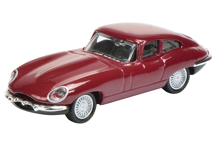 Jaguar E-Type - Assembled -- Red