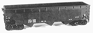 70-Ton Three-Bay Triple Offset Hopper -- Data Only