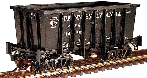 G39 70-Ton Ore Car 4-Pack -- Pennsylvania Set #1 (#14109, #14124, #14156, #14187)