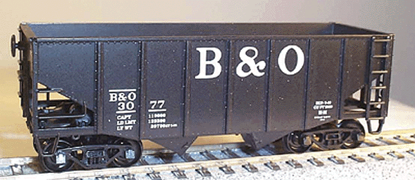 55-Ton Fishbelly Hopper - Kit -- Baltimore & Ohio