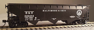 70-Ton Offset Hopper - Kit -- Baltimore & Ohio w/Round Herald