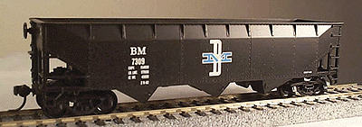70-Ton Offset Hopper - Kit -- Boston & Maine