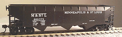 70-Ton Offset Hopper - Kit -- Minneapolis & St. Louis
