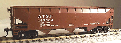 70-Ton Offset Hopper - Kit -- Santa Fe Class GA-73