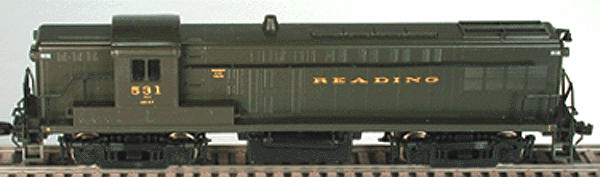 Diesel Baldwin AS-16 - Powered -- Reading #531