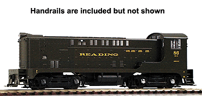 Diesel Baldwin VO-1000 Powered -- Reading #86