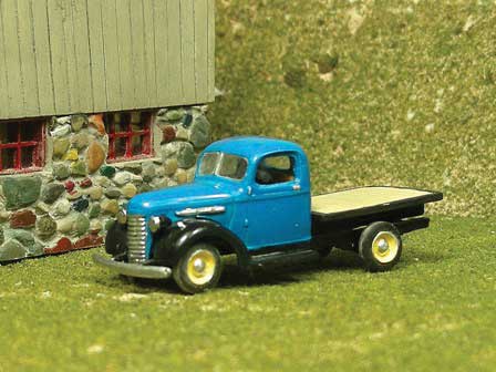 1939-1940 GMC Half-Ton Flatbed Truck - Resin Kit -- Unpainted