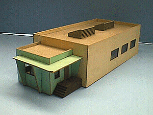 Modern Factory -- 7-1/2 x 10"