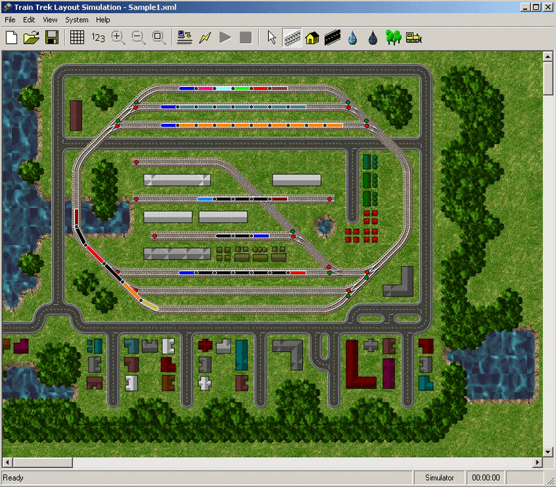 Hobby Software-Marklin Digital -- Train Trek Layout Simulation (LS)tm