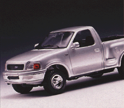 Truck Ford -- F-150 Flareside 4x4 Pick-up Metal Kit 1/24 Scale