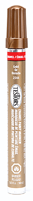Enamel Paint Markers - 1/3oz 9.9mL -- Gold Metallic