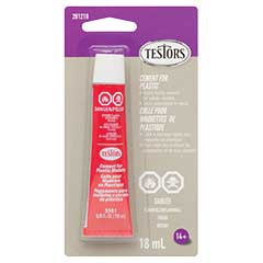 Cement for Plastics - Carded -- 5/8oz 18mL