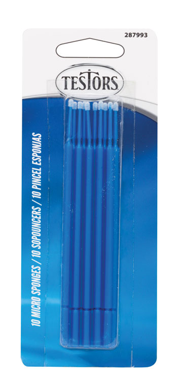 Micro Sponges - Blue Carded pkg(10)