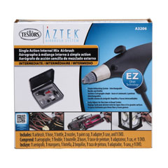 Internal Mix Single-Action Airbrush Set -- Aztek