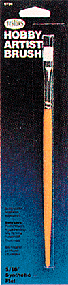 Paint Brushes -- 5/16" Flat