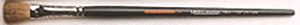 Model Master Camel Hair Paint Brush -- 3/8" Flat