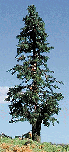 Deep Woods Green Pine Trees -- 4 to 6" 10.2 to 15.2cm pkg(2)-1