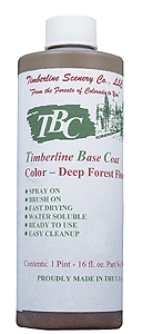 Timberline Base Coat - 16oz 473mL - Bottle -- Deep Forest Floor