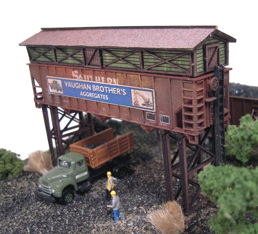 Gravel & Coal Company - Trackside Series -- Laser-Cut Wood Kit - 3-1/2 x 2-1/2" 8.9 x 6.4cm-2