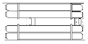 Air Tank pkg(4) -- GP Roof Mount