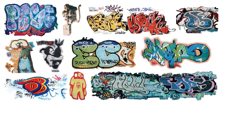 Graffiti Decals -- Set #32