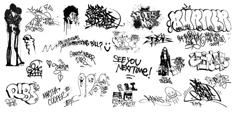 Graffiti Decals -- Set #38