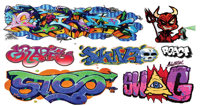 Graffiti Decals -- Set #44