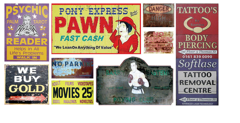 Skid Row Decals -- Set #6