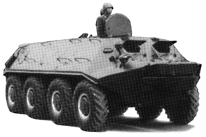 Military - Soviet Union & Warsaw Pact Post-1945 - Armored Vehicle -- BTR-60PA Armored Personnel Carrier