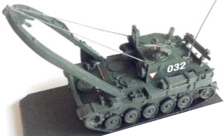 AMC 55 Recovery Vehicle - Unpainted Resin Kit -- French Army